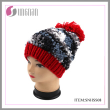 Winter Fashion Girls′ Hat with POM POM